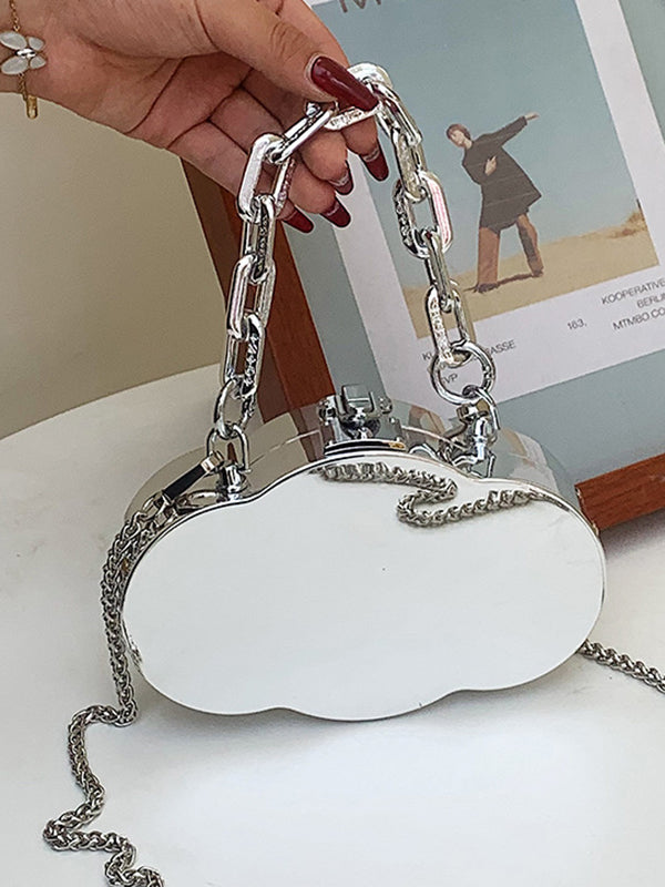 Original Creation Chains Geometric Alloy Bags Accessories