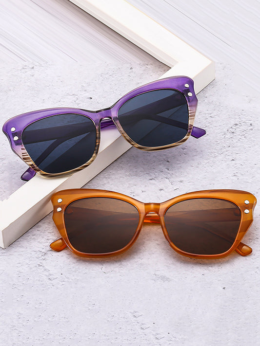 Sun-Protection Geometric Sunglasses Accessories