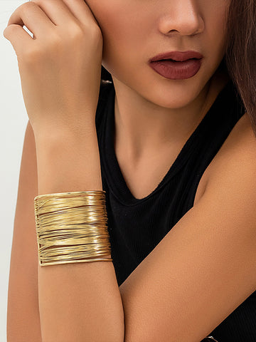 Geometric Solid Color Bracelet Accessories