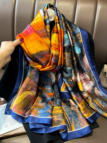 Printed Sun Protection Shawl&Scarf